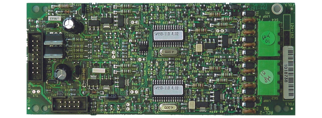 Tarjeta estándar de 2 lazos analógicos direccionables