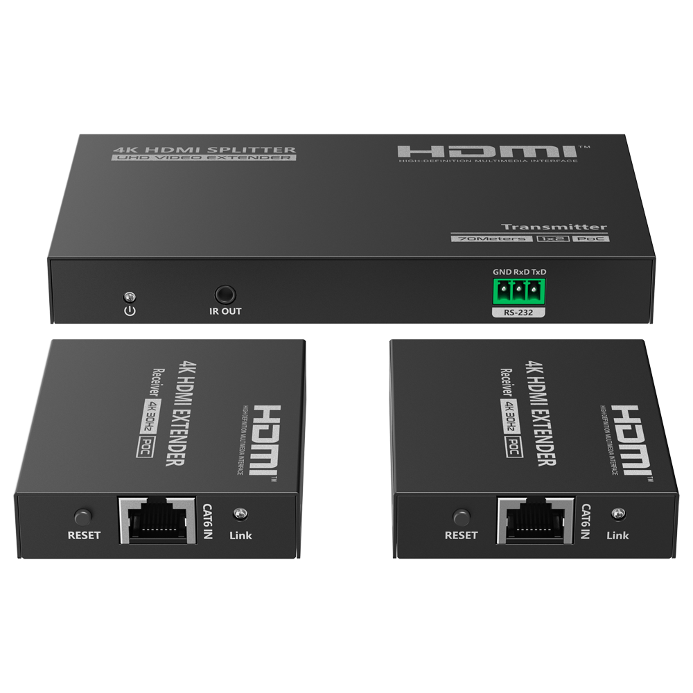 HDMI-SPL-1x2-4K30-CAT6-L