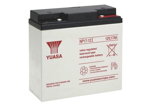 [NP17-12] BATERIA YUASA 12V/17AH NP17-12