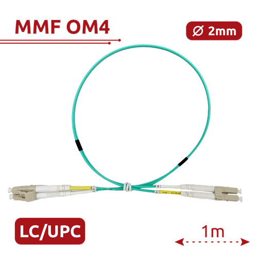 [SF-LC-UPC-LC-UPC-OM4-DX-1M-A] SF-LC-UPC-LC-UPC-OM4-DX-1M-A